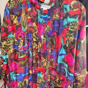Bright Vintage 80's Women's Top